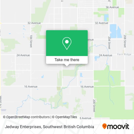 Jedway Enterprises map