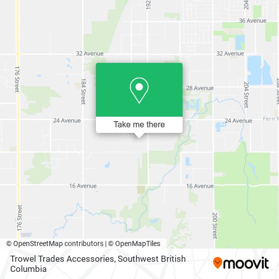 Trowel Trades Accessories map
