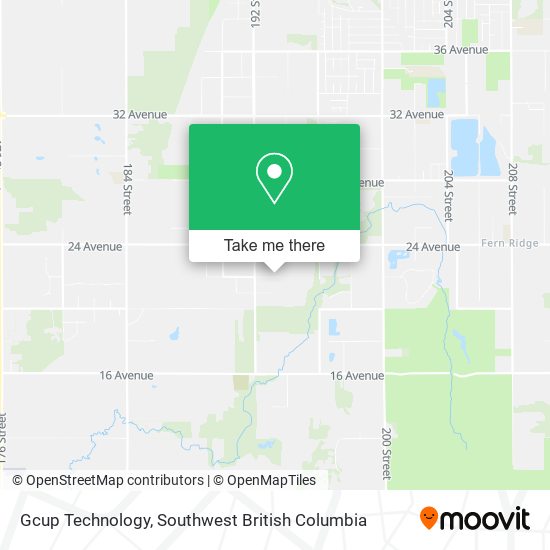 Gcup Technology map