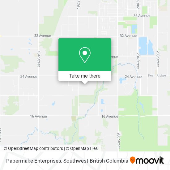 Papermake Enterprises map