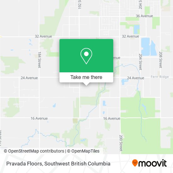 Pravada Floors map