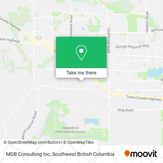 MDB Consulting Inc map