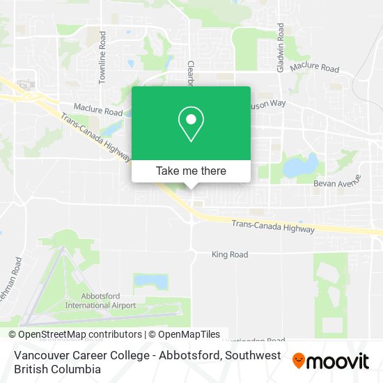 Vancouver Career College - Abbotsford plan