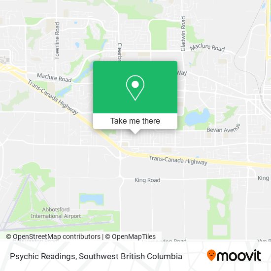 Psychic Readings map