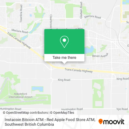 Instacoin Bitcoin ATM - Red Apple Food Store ATM plan