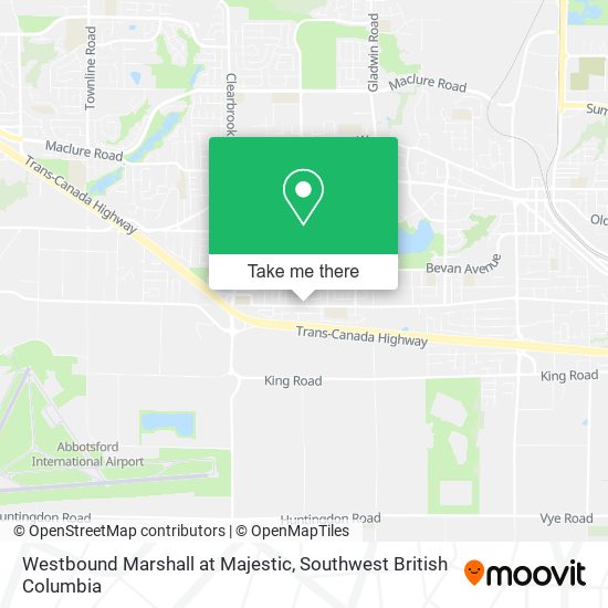 Westbound Marshall at Majestic plan