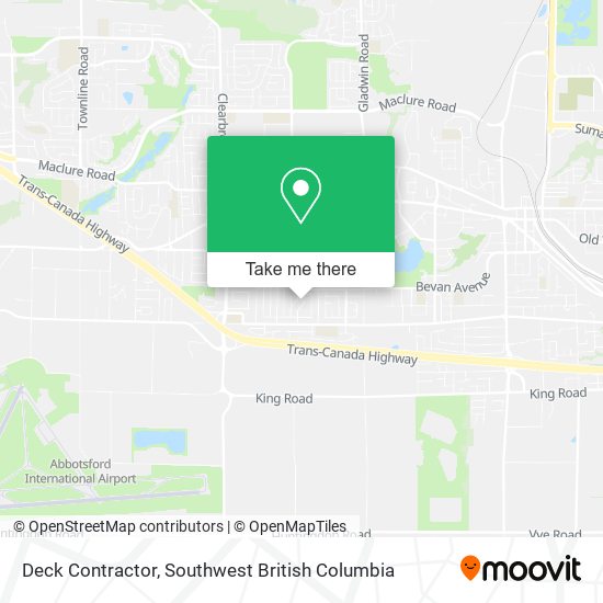 Deck Contractor plan