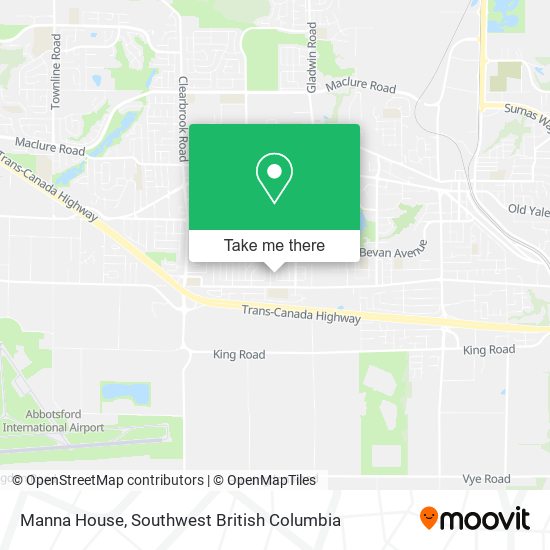 Manna House map