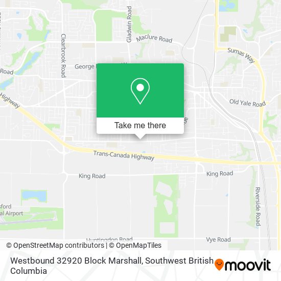 Westbound 32920 Block Marshall map