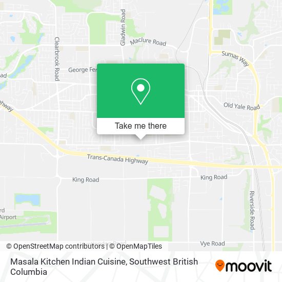 Masala Kitchen Indian Cuisine map