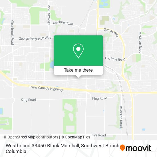 Westbound 33450 Block Marshall map