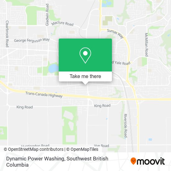 Dynamic Power Washing map