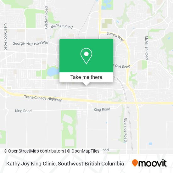 Kathy Joy King Clinic map