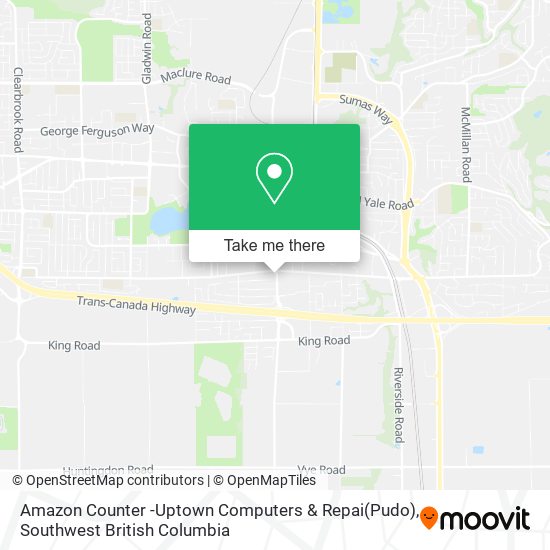 Amazon Counter -Uptown Computers & Repai(Pudo) plan