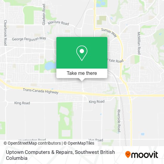 Uptown Computers & Repairs map
