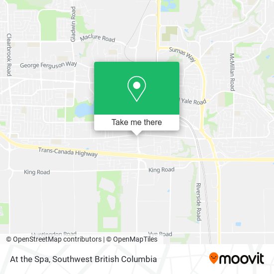 At the Spa map