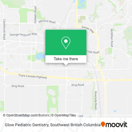 Glow Pediatric Dentistry map
