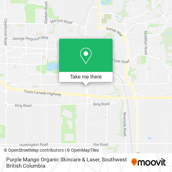 Purple Mango Organic Skincare & Laser map