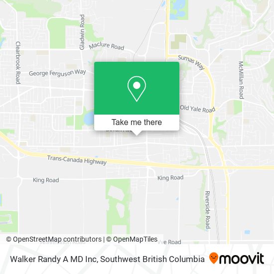 Walker Randy A MD Inc map