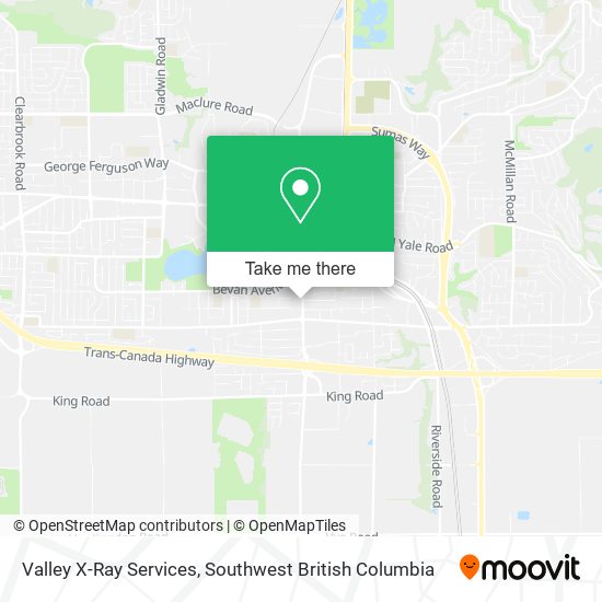 Valley X-Ray Services map