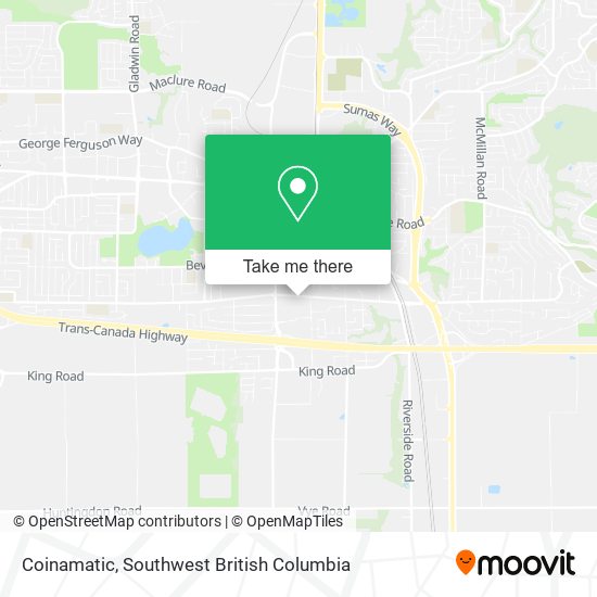 Coinamatic map