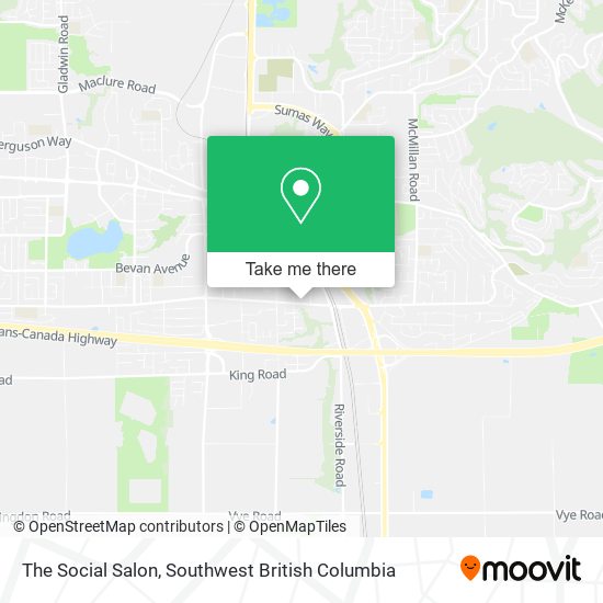 The Social Salon map