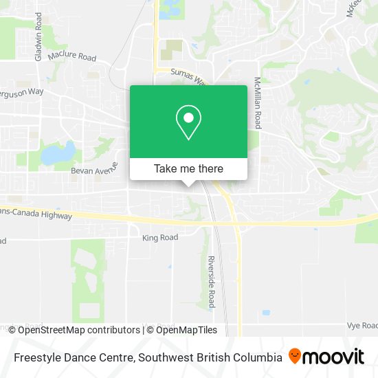 Freestyle Dance Centre plan