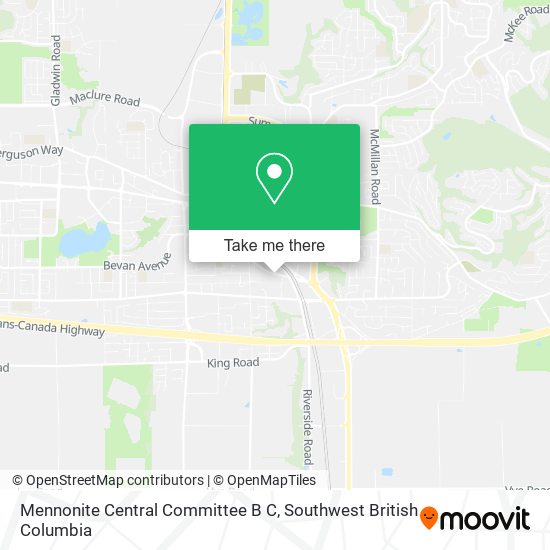 Mennonite Central Committee B C plan