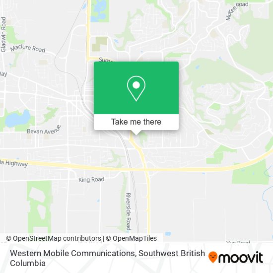 Western Mobile Communications map
