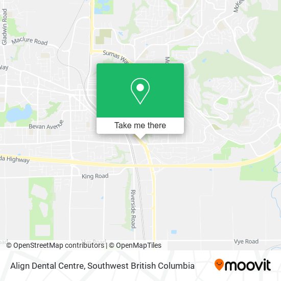 Align Dental Centre map