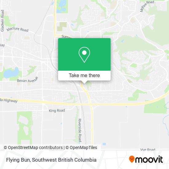 Flying Bun map