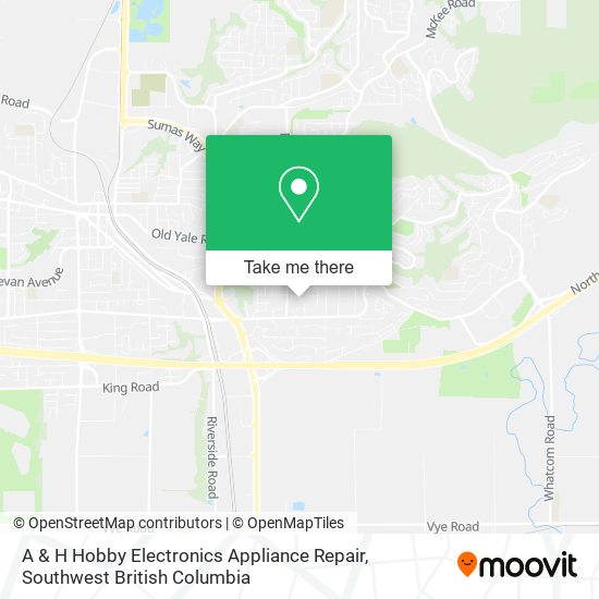 A & H Hobby Electronics Appliance Repair plan