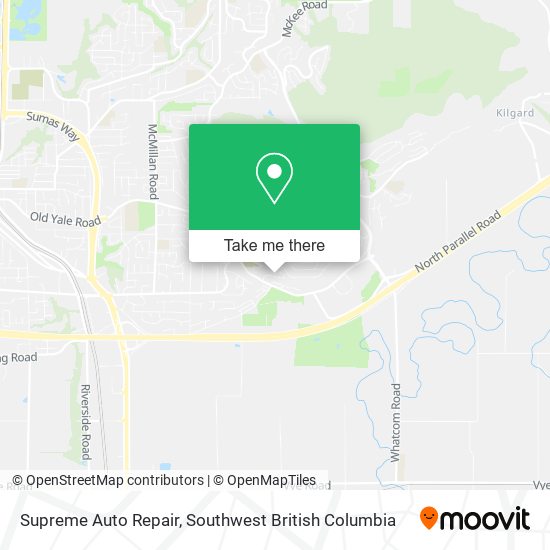 Supreme Auto Repair map