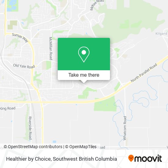 Healthier by Choice map
