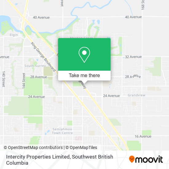 Intercity Properties Limited map