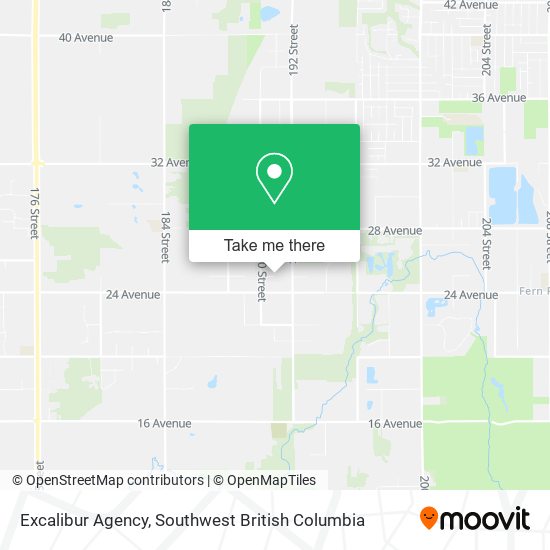 Excalibur Agency map