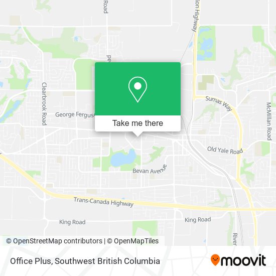Office Plus map