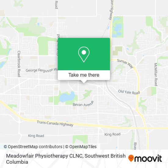 Meadowfair Physiotherapy CLNC plan