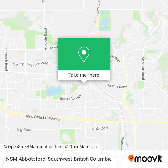 NSM Abbotsford plan