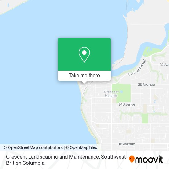 Crescent Landscaping and Maintenance map