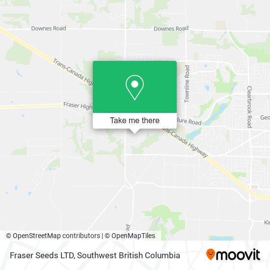 Fraser Seeds LTD map