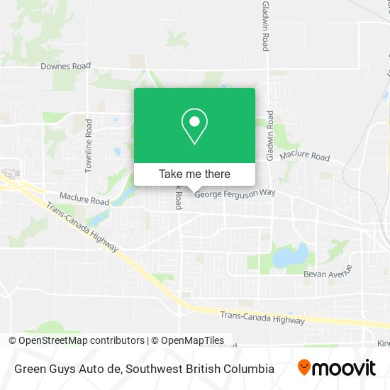 Green Guys Auto de map