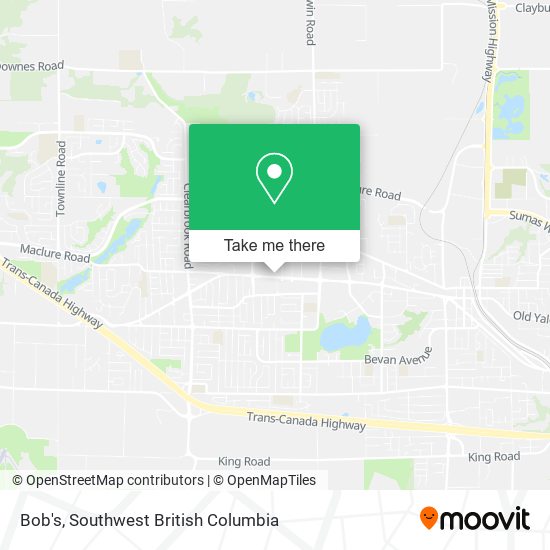Bob's map