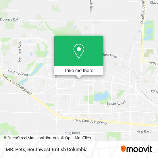 MR. Pets map