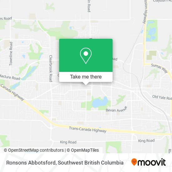 Ronsons Abbotsford plan