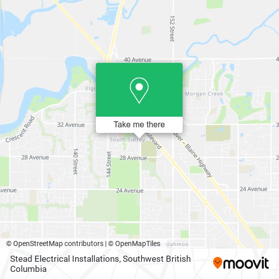Stead Electrical Installations map