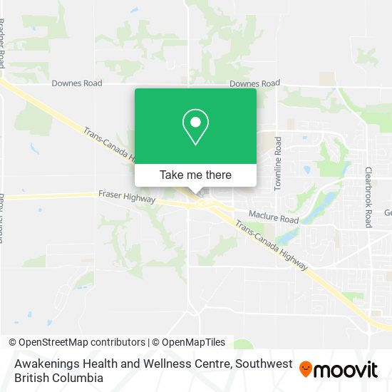 Awakenings Health and Wellness Centre map