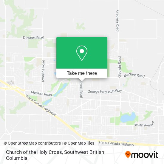 Church of the Holy Cross map