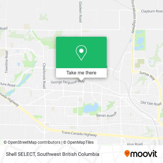 Shell SELECT map
