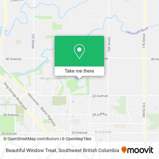 Beautiful Window Treat map